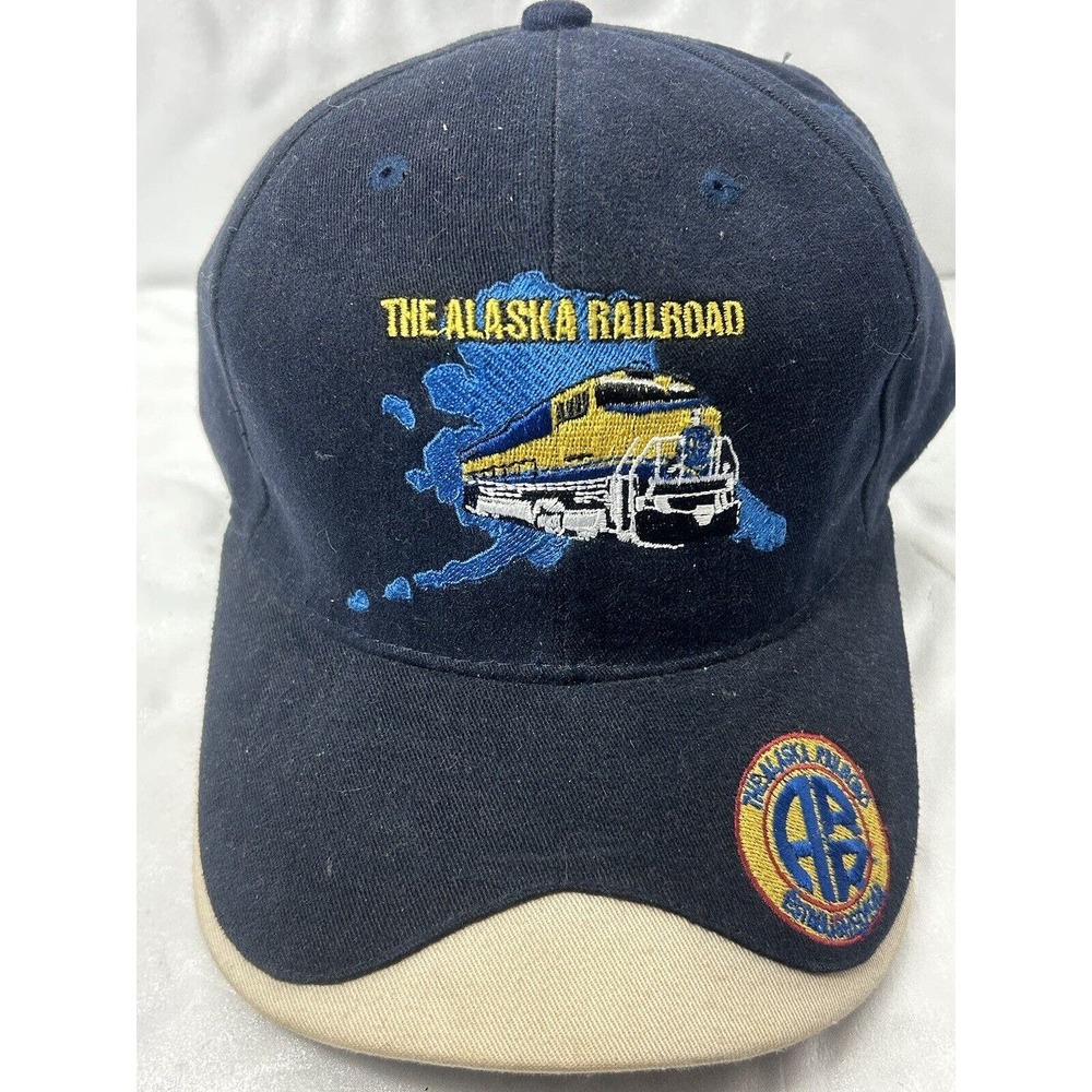 Alaska Railroad Hat Strapback Baseball Cap
